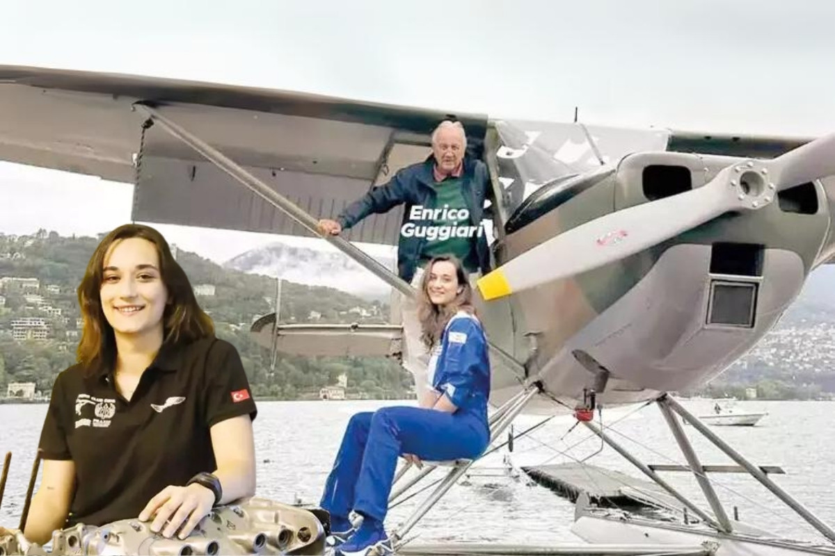 Pilot olma hayali kuran Tayra Lokumcu havada ralli yapacak